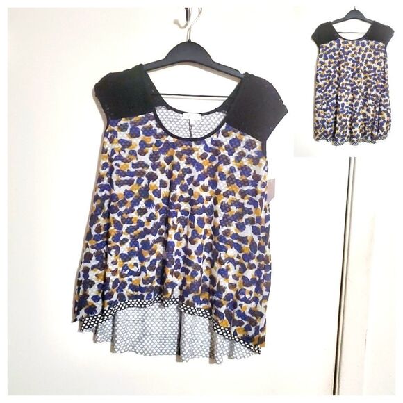 Weston Multi-colored Print Top Size Small - Picture 1 of 7